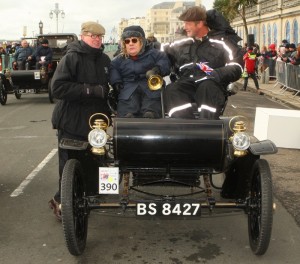 November BRIGHTON 2012: Finish line for the 116th London to Brighton Veteran Car run - pictured: -----------        Image Credit :SussexSportPhotography.com